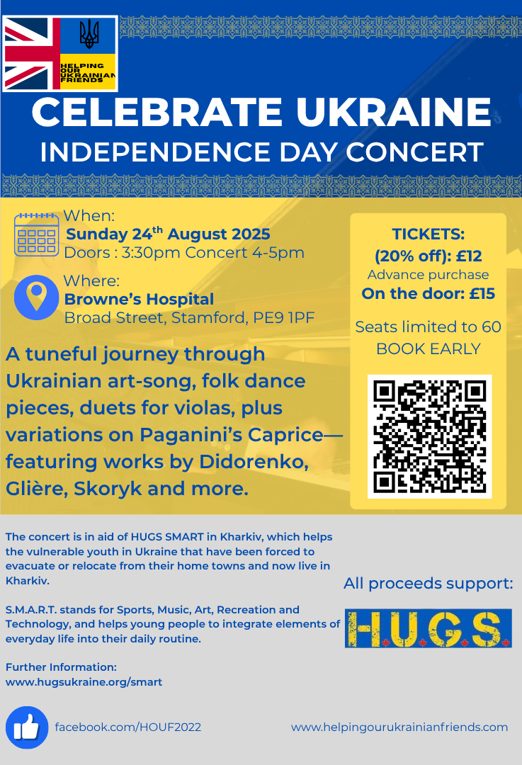 page 1 of concert flyer