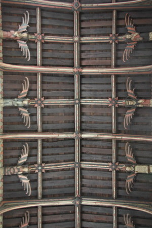 Photo of St John's Stamford nave roof
